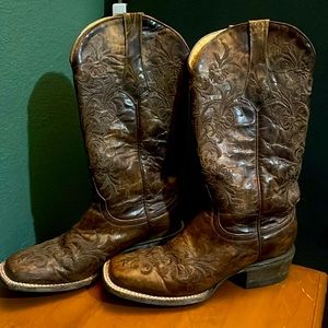 Cowgirl leather boots women’s regular size 7